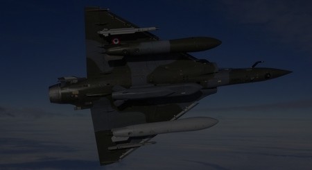 Французский истребитель Mirage 2000D AMV